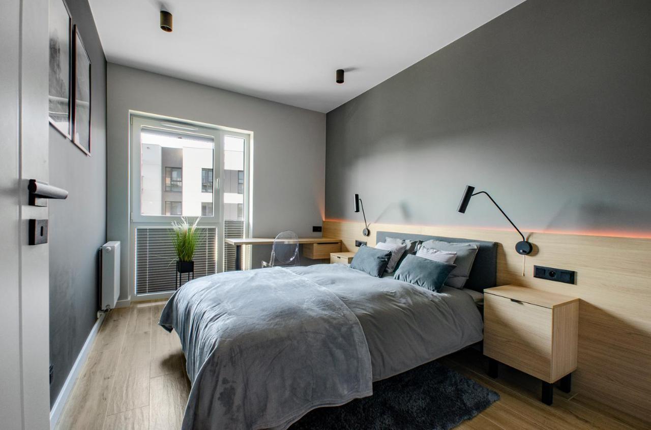 Apartament Manufaktura Centrum Z Klimatyzacja Lodź Bagian luar foto