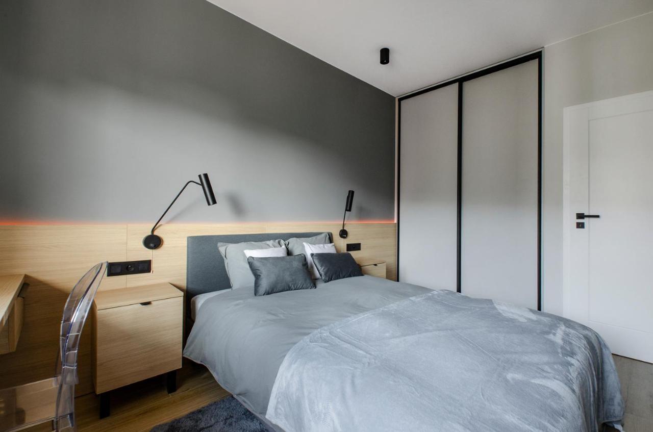 Apartament Manufaktura Centrum Z Klimatyzacja Lodź Bagian luar foto