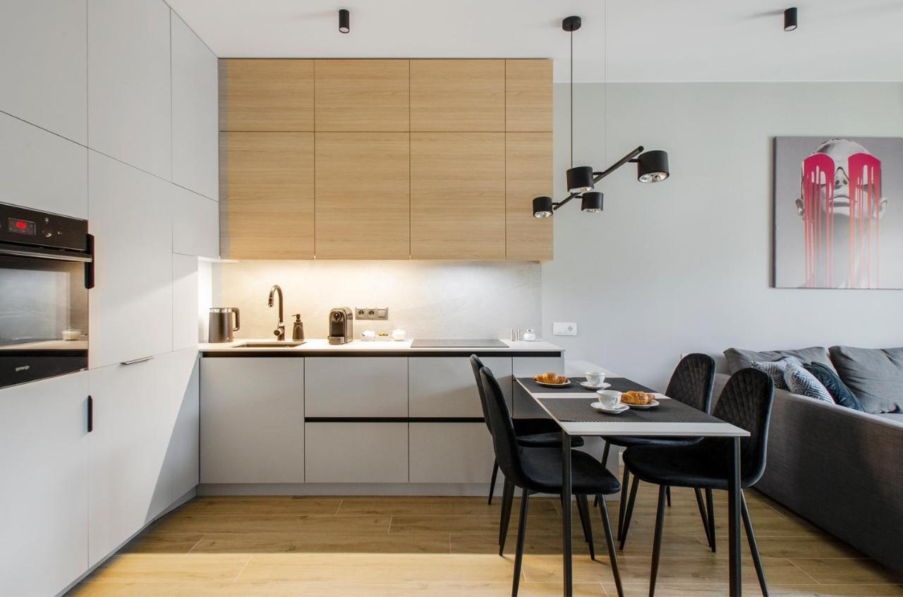 Apartament Manufaktura Centrum Z Klimatyzacja Lodź Bagian luar foto