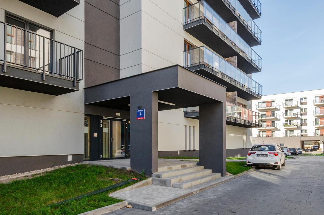 Apartament Manufaktura Centrum Z Klimatyzacja Lodź Bagian luar foto
