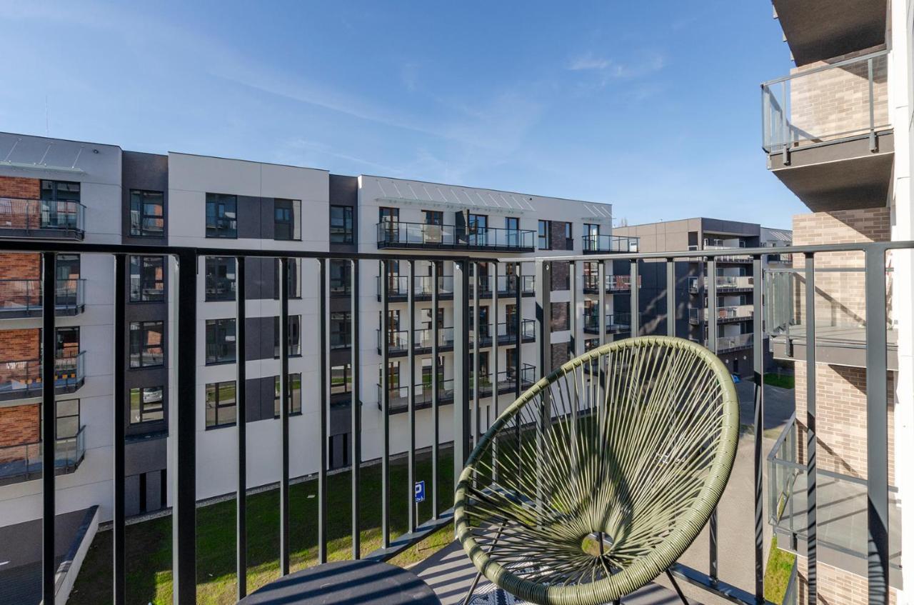 Apartament Manufaktura Centrum Z Klimatyzacja Lodź Bagian luar foto